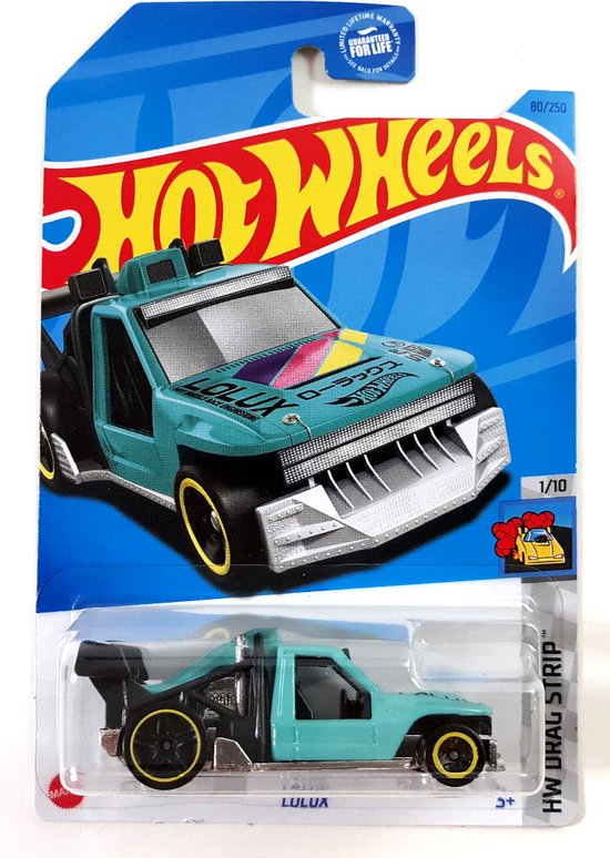 HOT WHEELS LOLUX AQUA BLUE 80/250 1:64 HW DRAG STRIP van Hot Wheels