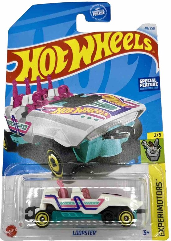HOT WHEELS LOOPSTER WHITE 48/250 1:64 HW EXPERIMOTORS 2/5 van Hot Wheels