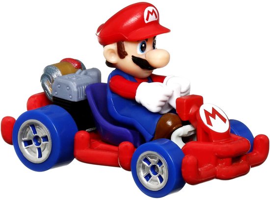 Hot Wheels Mario Kart HDB34, Racewagen, 3 jaar, Metaal, Kunststof, Meerkleurig van Hot Wheels