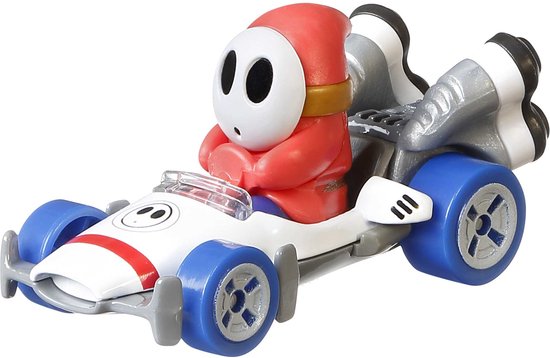 Hot Wheels Mario Kart - Shy Guy B-Dasher Kart van Hot Wheels