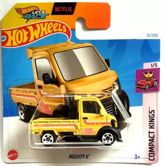 HOT WHEELS MIGHTY K GOLD SURF SKATE 21/250 1:64 HW COMPACT KINGS 1/5 van Hot Wheels