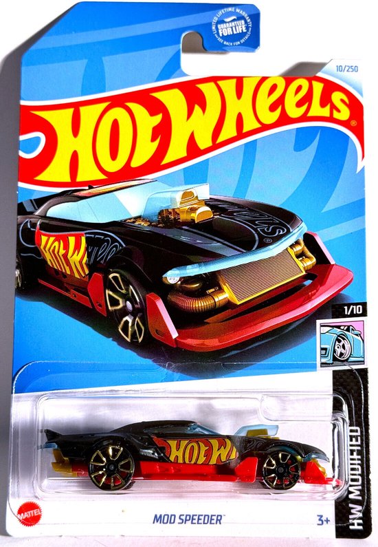 HOT WHEELS MOD SPEEDER ANTRACIET 10/250 1:64 HW MODIFIED 1/10 van Hot Wheels