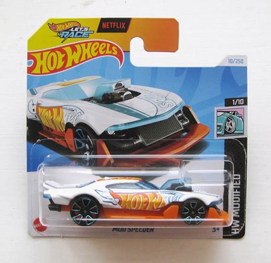 HOT WHEELS MOD SPEEDER ORANGE 10/250 1:64 HW MODIFIED 1/10 van Hot Wheels
