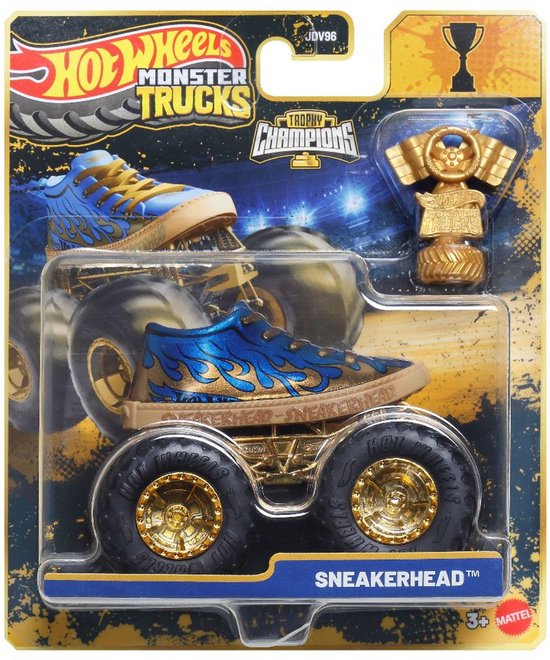 Hot Wheels monster jam truck Sneakerhead - monstertruck 9 cm schaal 1:64 van Merkloos