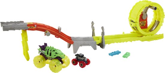 Hot Wheels Monster Trucks Monstertrucks - Racen en achtervolgen van Hot Wheels