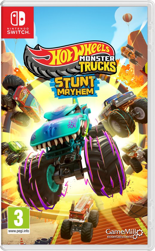 Hot Wheels Monster Trucks - Switch van Hot Wheels
