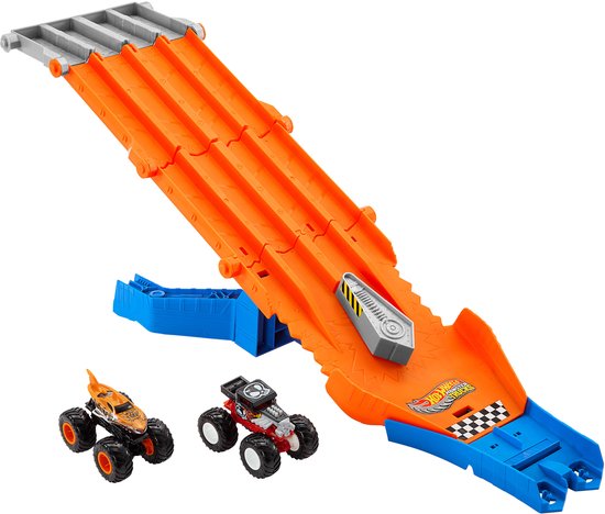 HOT WHEELS Monstertrucks RACEN EN SLOPEN van Hot Wheels