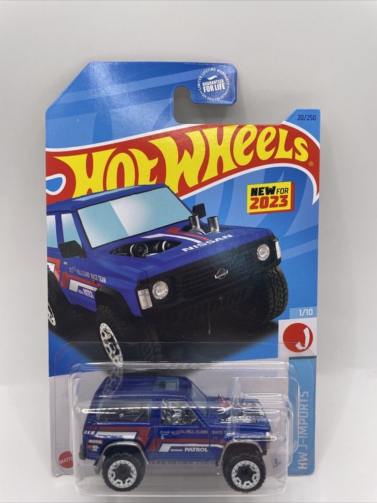 HOT WHEELS NISSAN PATROL CUSTOM 20/250 1:64 van Hot Wheels