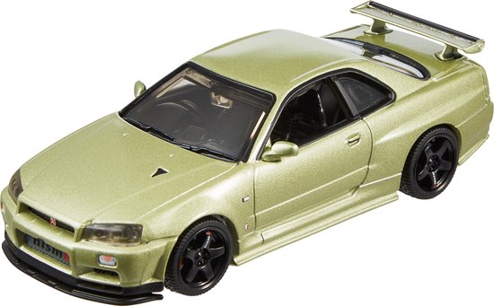 HOT WHEELS PREMIUM 1:43RD Nissan Skyline GT-R (BNR34) V Spec with NISMO Parts Vehicle van Hot Wheels