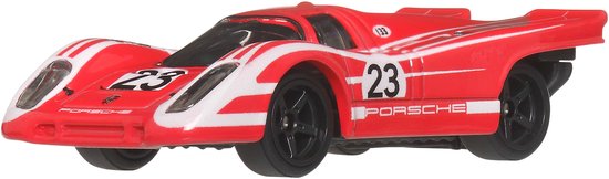 Hot Wheels Premium Autocultuur 'Circuit Legends' Porsche 917K, schaal 1:64, speelgoedauto voor verzamelaars van Merkloos