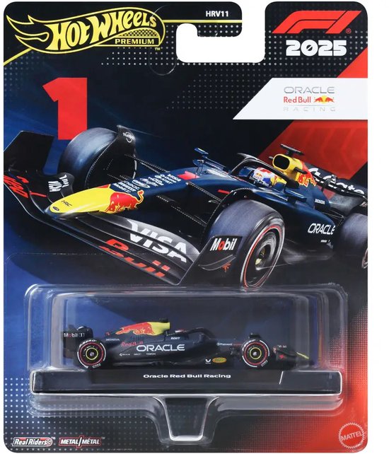 Hot Wheels Premium Formula 1 Red Bull Team - Max Verstappen van Hot Wheels