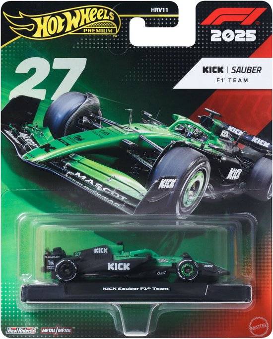 Hot Wheels Premium Formula 1 Sauber Team - Niko Hulkenberg van Hot Wheels