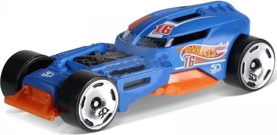 Hot Wheels Race Team Auto Hw50 Concept 7 Cm Blauw/oranje van Hot Wheels