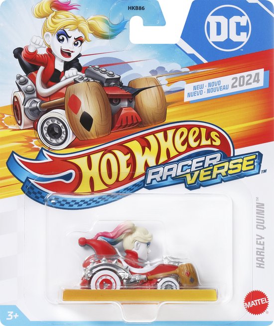 Hot Wheels Racer Verse HRT24, Auto, 3 jaar, Kunststof, Meerkleurig van Merkloos