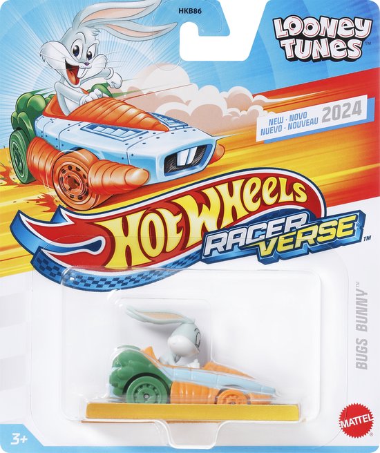 Hot Wheels Racer Verse HRT26, Auto, 3 jaar, Kunststof, Meerkleurig van Merkloos