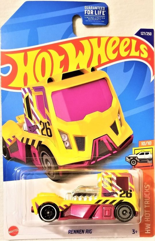 HOT WHEELS RENNEN RIG 127/250 HW HOT TRUCKS (1:64) van Hot Wheels