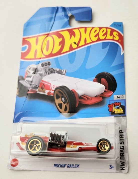 HOT WHEELS ROCKIN' RAILER 171/250 (1:64) HW DRAG STRIP 6/10 van Hot Wheels