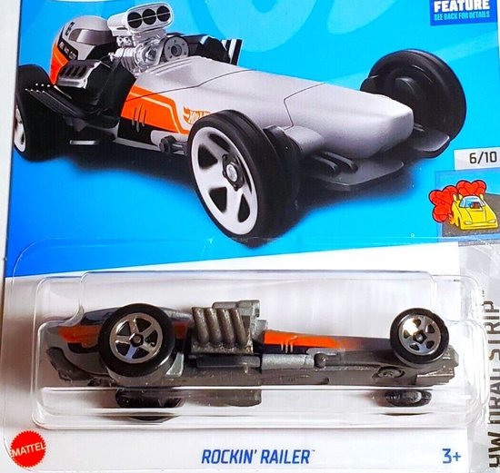HOT WHEELS ROCKIN' RAILER SILBER 171/250 (1:64) van Hot Wheels