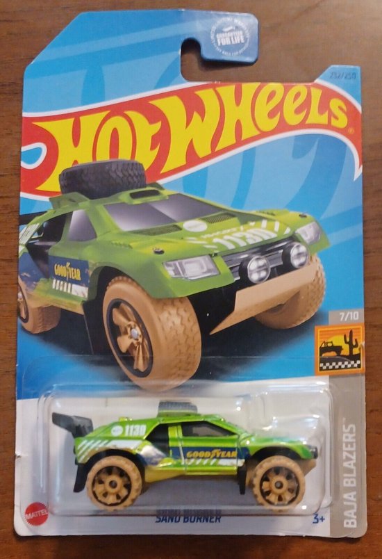 HOT WHEELS SAND BURNER 232/250 1:64 BAJA BLAZERS AUTO van Hot Wheels