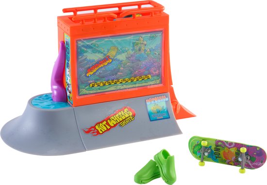 Hot Wheels Skate Aquarium Skatepark, playset, 5 jaar van Hot Wheels