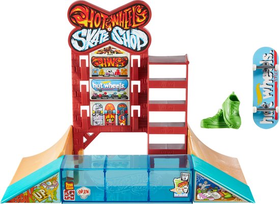 Hot Wheels Skate - Skate Shop Speelset van Merkloos