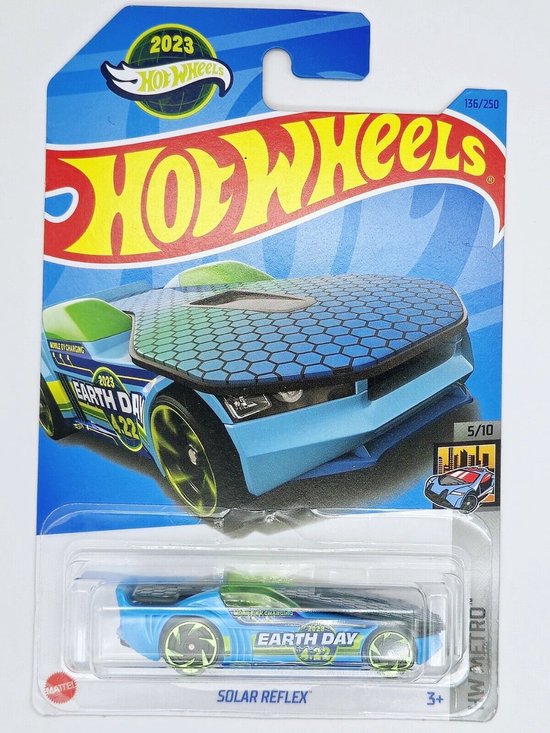HOT WHEELS SOLAR REFLEX 136/250 (1:64) EARTH DAY 4.22 van Hot Wheels