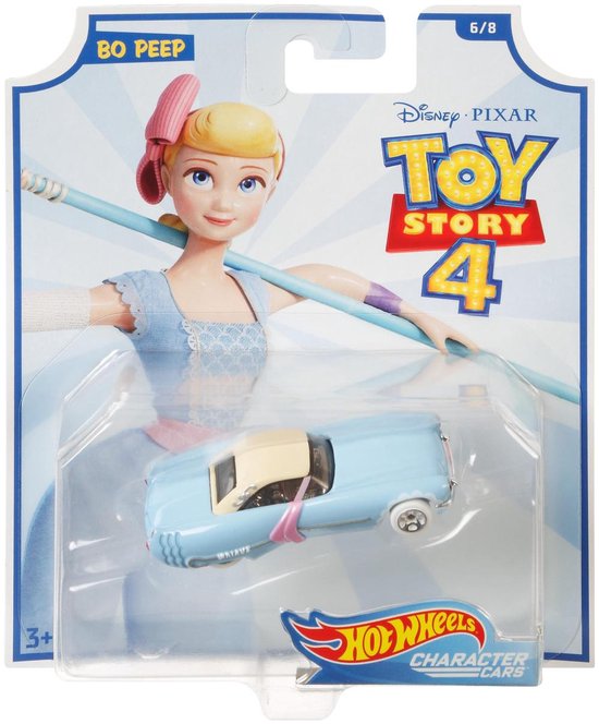 Hot Wheels Toy Story Auto Bo Peep 7 Cm Lichtblauw van Hot Wheels