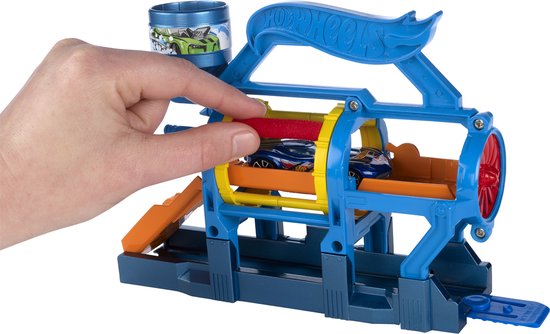Hot Wheels Turbo Jet - Car Wash Racebaan van Hot Wheels