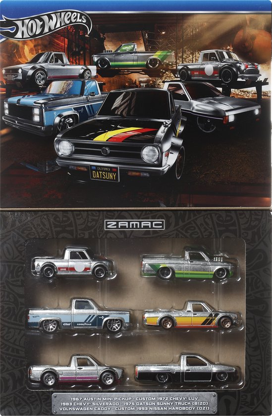 Hot Wheels Zamac Themed 6-Pack van Hot Wheels