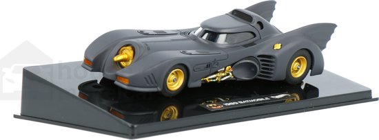 Hotwheels Elite 1:43 Batmobile uit de film Batman Returns (1989) met Michael Keaton als Batman van HotWheels