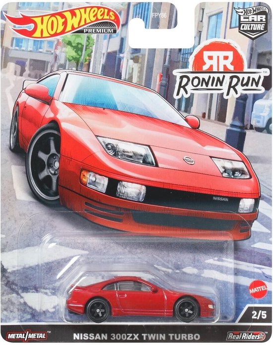HotWheels Nissan 300ZX Twin Turbo (Red) HCK12 van HotWheels