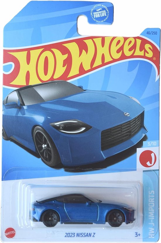 HOTWHEELS NISSAN Z BLAUW AUTO 2023 (1:64) van HotWheels