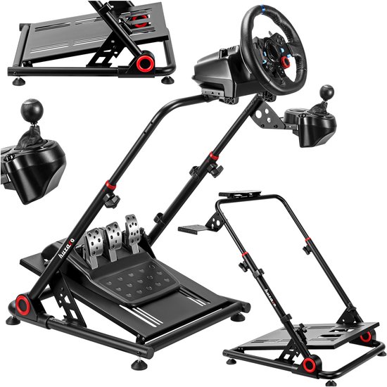 Huzaro Speed 3.0 - Racestuur Standaard - Zwart van Huzaro