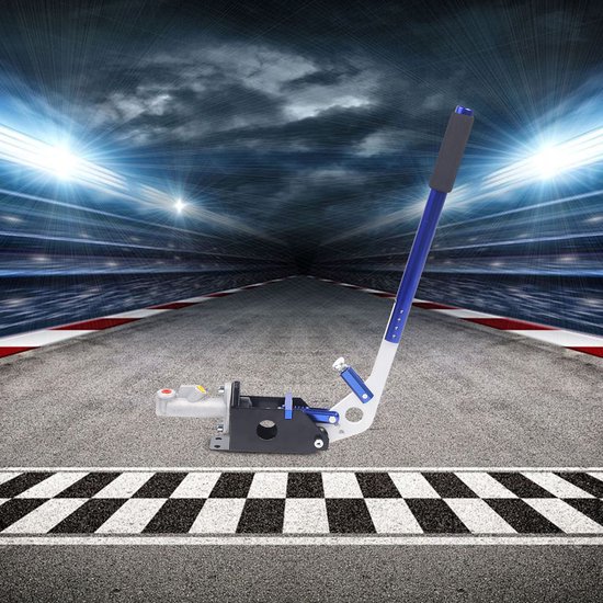 Hydraulische Handremhendels Blauw Universele Racehandrem Voor Handremmen Van De Verticaal Geplaatste Rally- En Drift-Handrem van Merkloos