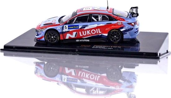 Hyundai Elantra N TCR #5 WTCR Portugal 2021 - 1:43 - IXO Models van HYUNDAI