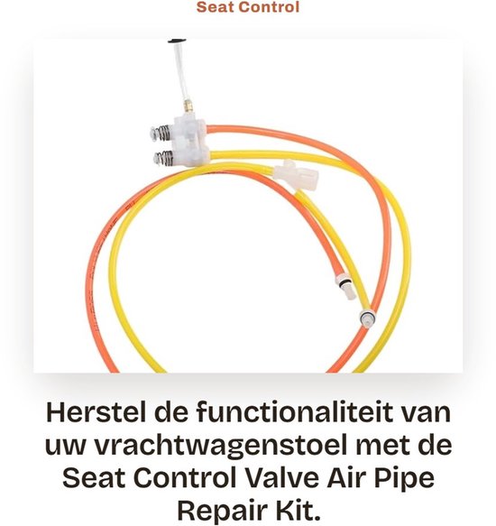 Inovra- Reparatieset Truck Stoel - Vervangingsset voor Benz Truck - Airleiding - Schokbestendig - Duurzaam ABS/PVC - Eenvoudige installatie - Zitplaats Reparatieset