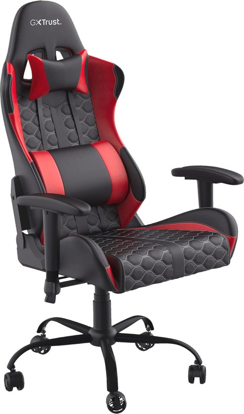 Instelbare Gaming Stoel met Verwijderbare Kussens - 360° Draaibaar en Ergonomisch Ontwerp voor Comfortabel Gam ervaren van Merkloos