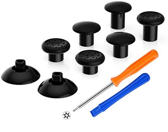 Interchangeable Ergonomic Thumbsticks voor Xbox Controllers - 3 Hoogtes en Ajusteerbare Joystick van Merkloos
