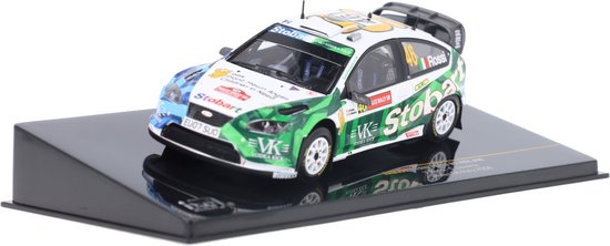 Ixo miniatuur auto RAM351 - Ford Focus WRC Valentino Rossi 2008 schaal 1:43 van IXO