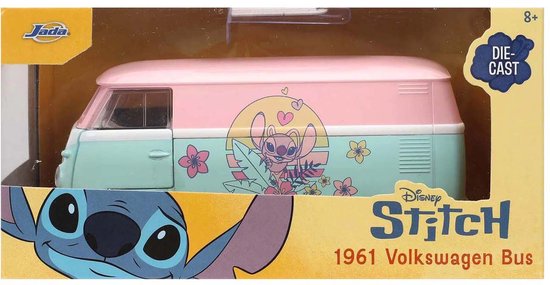 Jada Stitch Angel VW Bus 1:33 van Merkloos