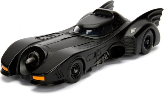 Jada Toys - Batman en Batmobile 1989 - Schaal 1:24 - Die-cast - Vanaf 8 jaar - Speelgoedvoertuig van Jada Toys