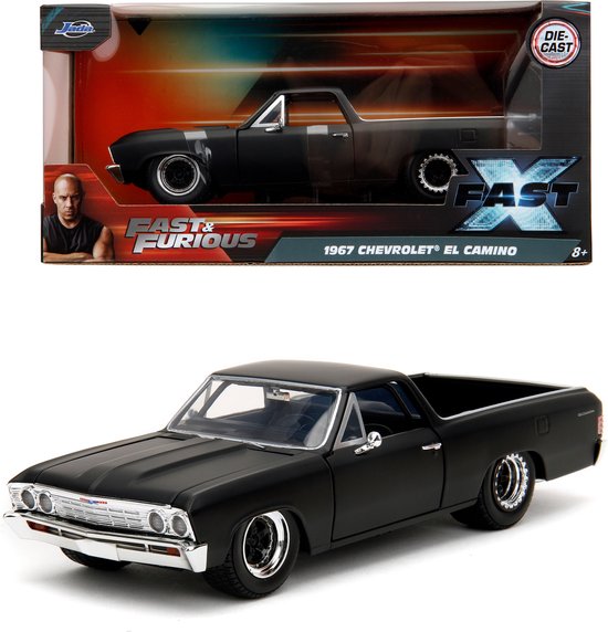 JADA TOYS Chevrolet 1967 El Camino Fast & Furious Kant-en-klaar model Personenauto (model) van Jada Toys