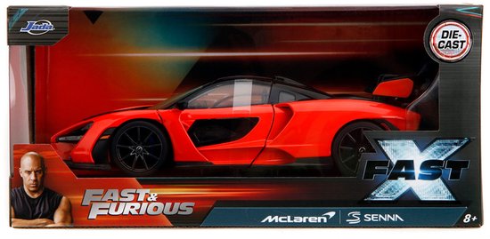 Jada Toys Fast & Furious Diecast Model 1/24 McLaren Senna Vehicles van Jada Toys