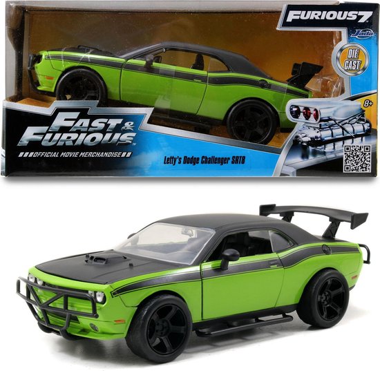 Jada Toys - Fast & Furious - Dodge Challenger SRT8 van Merkloos