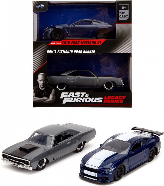 Jada Toys Fast & Furious Twin Pack 1:32 Wave 4/1 van Jada Toys