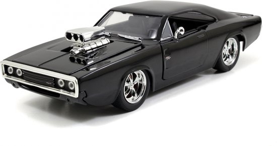 Jada Toys Jada RC F&F 1970 Dodge Charger 1:24, Wegracewagen, 1:24, 8 jaar van Merkloos