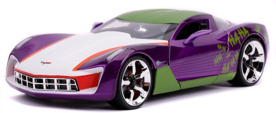 Jada Toys - Joker 2009 Chevy Corvette Stingray 1:24 van Jada Toys
