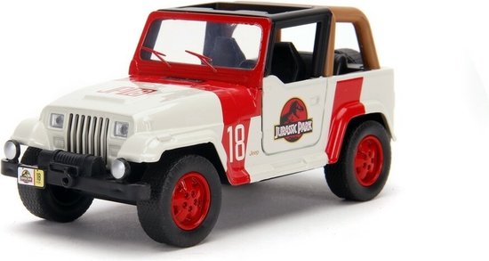 JADA TOYS Jurassic Park Jeep Wrangler 1:32 Auto van Jada Toys
