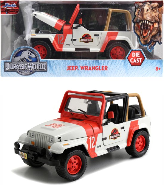 Jada Toys - Jurassic World 1992 - Jeep Wrangler - 1/24 van Jada Toys