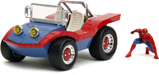 Jada Toys Marvel Spider-Man Buggy 1:24 van Jada Toys